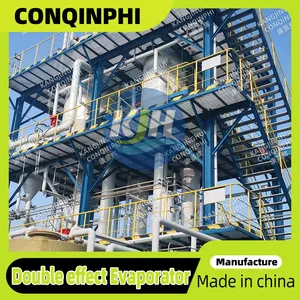 220V 50Hz High-Salt Wastewater Evaporator for Industrial Brine Reduction 500L/h thumbnail-3