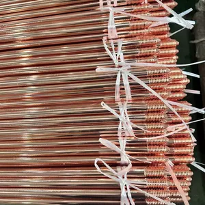 Heavy Duty Copper Ground Rod 1 Inch Diameter for Transmission Line Earthing thumbnail-4