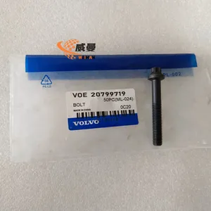 VOE20799719 10.9 Grade High Strength Hex Bolt Fastener for Volvo Excavator Wheel Loader Engine thumbnail-2