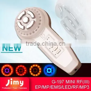 Radio Frequency Wrinkle Removal Facial Electroporation Vibration Face Machine With Led Light thumbnail-1
