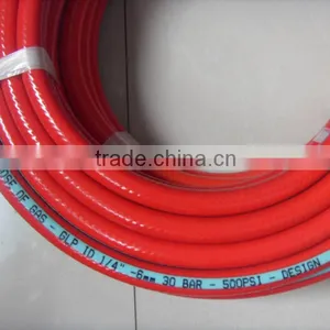 ID 6mm x 50m Striped PVC Gas Hose for South America thumbnail-1