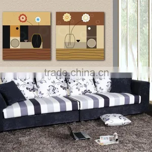 Abstract Flowers Canvas Art Gifts&calligraphy B-409 thumbnail-1