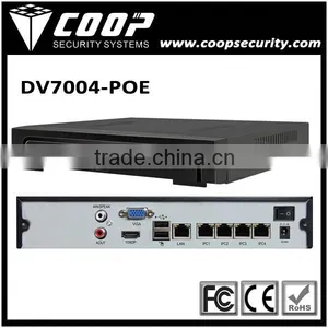 Free CMS P2P 8 POE Ports 3G WiFi 3MP 5MP POE NVR Network Onvif 8CH 1080P NVR thumbnail-1