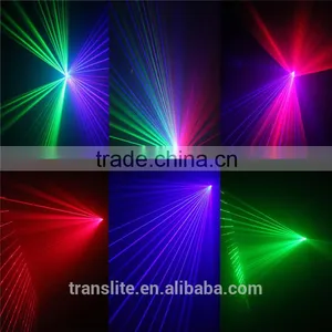 Sound Activated DMX Controlled 40w RGB Beam Laser Light for Disco thumbnail-2