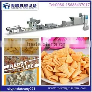 Stainless Steel Fried Wheat Flour Bugles Production Line thumbnail-1