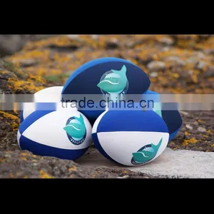 White And Blue Rugby Ball Full Size thumbnail-1