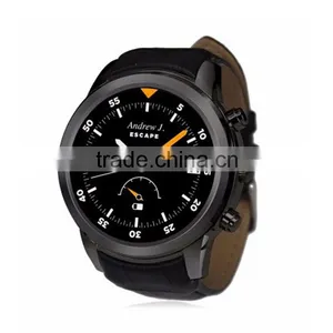 X5 Amoled Screen 1.4" Dual Bluetooth 2.1/4.0 Android 4.4 OS MTK6572 Low Cost 3G Smartwatch thumbnail-3