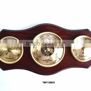 High Quality Wooden Weather Station thumbnail-1