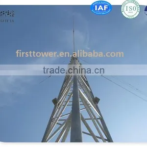 Four Legged Guyed Mast Communication Tower thumbnail-3