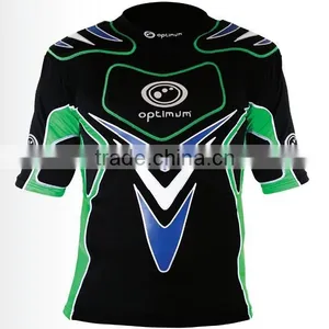 EVA Shoulder Padding Men's Protection Rugby Tops thumbnail-1