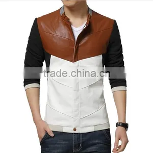 Genuine Textured Leather Jacket thumbnail-3