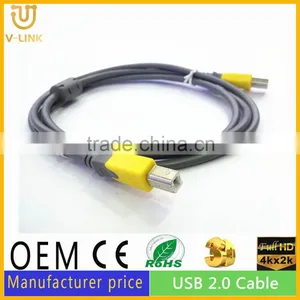 USB 2.0 Male to USB 2.0 Type-B Female Printer / Scanner Adapter Cable thumbnail-4