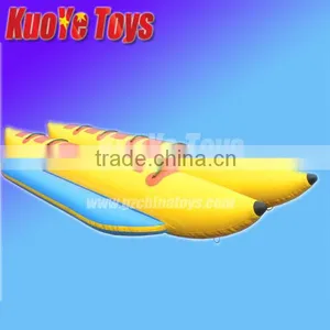 0.9mm PVC 10 Person Banana Boat thumbnail-1