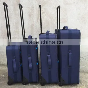 Inventory Stocklot Polyester 4pcs Trolley Luggage Set thumbnail-3