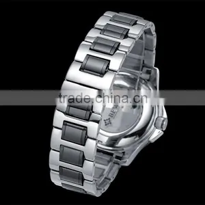 Fashion Woods Stainless Steel With Wooden Quartz Mens Watch - Runs and Keeps Time thumbnail-2