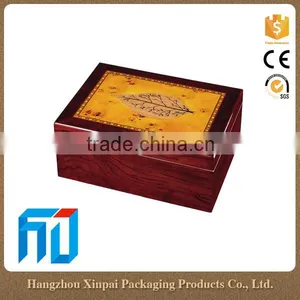 Customizable Luxury Portable Wooden Cigar Box Humidor thumbnail-1