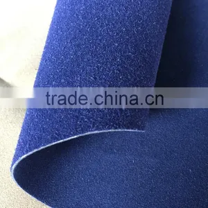 PU Double Face Flock Leather Use for Boots Making thumbnail-3