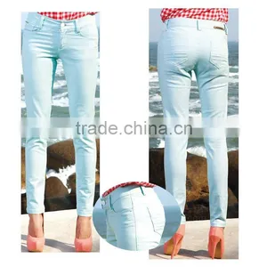 New Ladies' Color Chino Pants (DS120198#) thumbnail-1