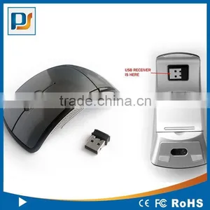 CE ROHS Factory Price Folding Wireless Cordless Optical Mouse 2.4G thumbnail-6