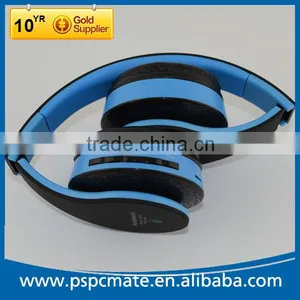 Cheap Handfree Stereo Foldable MP3 FM Bluetooth Headset for Mobile Phone thumbnail-6