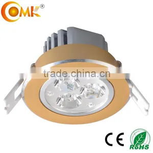 Pure Aluminum Led Ceiling Light 220 Volt 1w 9w Bridgelux Adjustable Ceiling Lamps Living Room thumbnail-4
