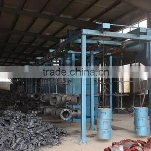 Alloy Wheels Overhead Chain Type Shot Blasting Machine thumbnail-1