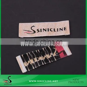 Sinicline Custom Made Woven Branding Label With Both Ends Folded thumbnail-2