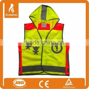 KIds Safety Vest With Hood thumbnail-1