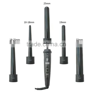 Hot Selling Hair Clipless Hair Curlin Iron With LCD Display Suit for Diy Electrical Appliance thumbnail-2