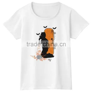 Beautiful Women Girls Shirt 100% Cotton Casual Fashion White t Shirt thumbnail-1