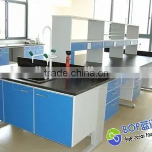 Steel Work Bench Steel Lab Furniture Work Bench With Drawers thumbnail-3