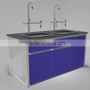 Lab Steel Lab Bench Steel Sink Table Lab Furniture More Than 15 Years thumbnail-2