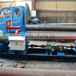 China Manufacturer W11S-40/3000mm 3 Rollers Hydraulic Plate Rolling Machine, Bending Machine Price thumbnail-6