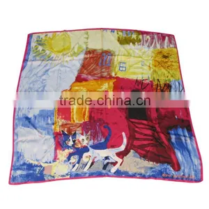 Fashion Silk Headscarves for Lady thumbnail-1