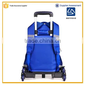 2016 China Sannovo Wholesale Latest Fashion Superman School Trolley Bags for Boys Supplier's Choice thumbnail-5