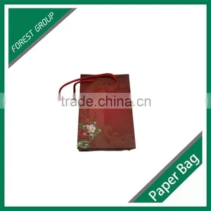 FLEXO PRINTING BROWN KRAFT PAPER SHOPPING BAG WITH HANDLE thumbnail-5