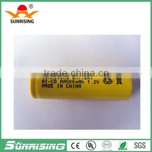 1.2V NI-CD AA500mAh Rechargeable Battery thumbnail-1