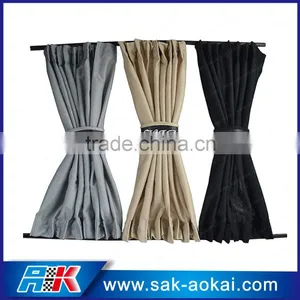 Colored Stitching Thick Cloth Auto Curtain Car Sunshade thumbnail-3