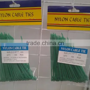 Direct Selling Heat-resisting:94v-2 Self-locking 3*150 PA66 Mountable Cable Ties (UL Certificate)tensile Strength:110lbs thumbnail-3