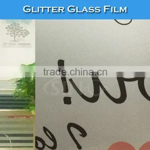 F001 Decoration Stickers Glitter Frost Glass Smart Window Film thumbnail-1