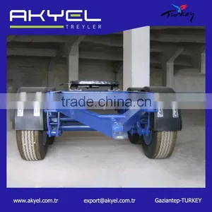 Turkey Drawing Bar /dolly Semi Trailer Factory thumbnail-5