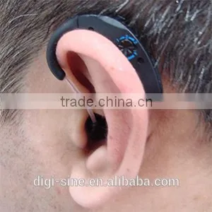 Black Rechargeable Behind The Ear Dual Hearing Aid thumbnail-3