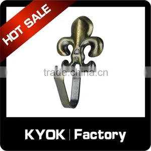 KYOK Golden Flower Curtain Adhesive Hook for Windows, Popular Safety No-tixic Magic Curtain Hook With High Quality thumbnail-4