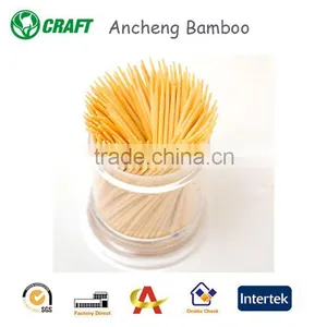 New 2016 High Quality Bamboo Food Toothpicks 65mm thumbnail-5