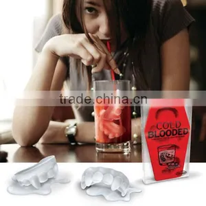 Hot Sale 1Pc Creative Tooth Mold Ice Cube Tray Moulds DIY Vampire Teeth Ice Mould for Bar Drinking thumbnail-1
