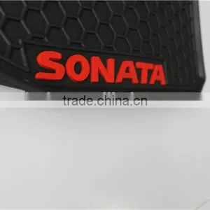 Carpet/Rubber Car Floor Mats Wagon Mat Black 5pk for Sonata thumbnail-2