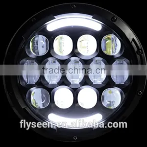 New Hi/Low 7 Inch Led Headlight, 78W Jeep Wrangler 7 Inch Led Headlight Quality Choice thumbnail-1