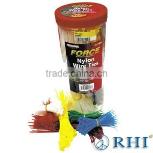 Self-locking Plastic Binding Zip Tie, 4.8x350mm Zip Ties Cable Tie thumbnail-1