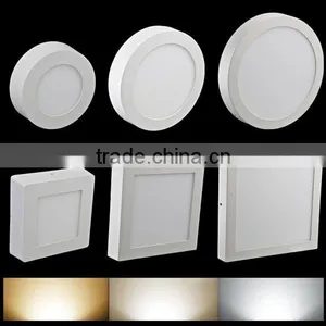 Surface Mounting LED Panel Lights 6W/12W/18W/25W CE/SAA/Tuv LED Panel Light Round/square for Option thumbnail-2