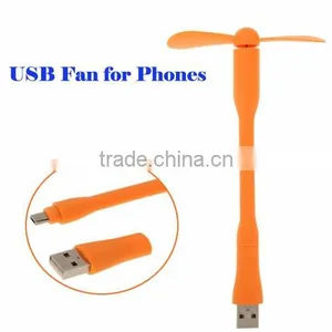 Hot Portable Mini USB Fan for Phone, TPE Mini Fan for IPhone for Android thumbnail-1